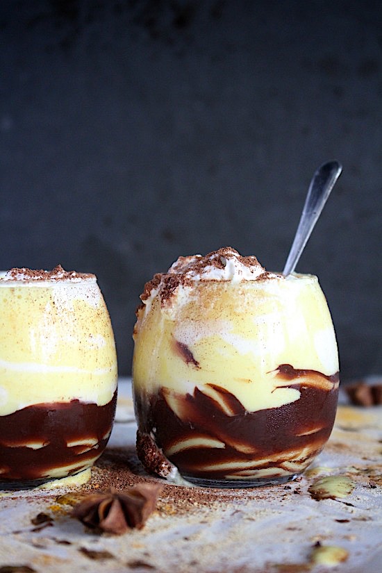 Chocolate Golden Latte {Dairy Free - Sugar Free - Low Carb - Vegan - Keto - Paleo } - www.betterwithcake.com