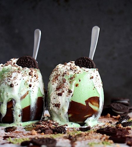 Healthy Shamrock Shake!