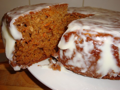 Carrot Cake with Cream Cheese Frosting
