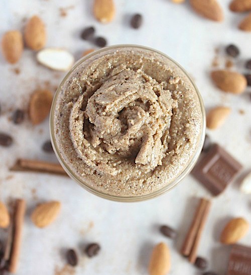 Espresso Infused, Pumpkin Spiced Almond Butter {Vegan, Gluten Free & Paleo Friendly} - www.betterwithcake.com