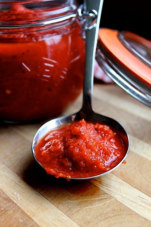 Chargrilled Red Pepper and Tomato Sauce