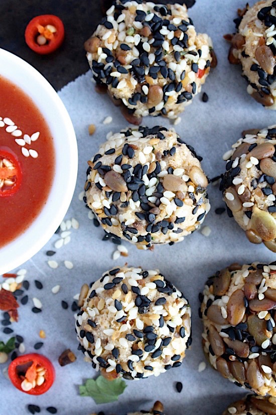 Asian Style Salmon Bites {Low Carb - Gluten Free - Grain Free - Keto - Paleo} - www.betterwithcake.com