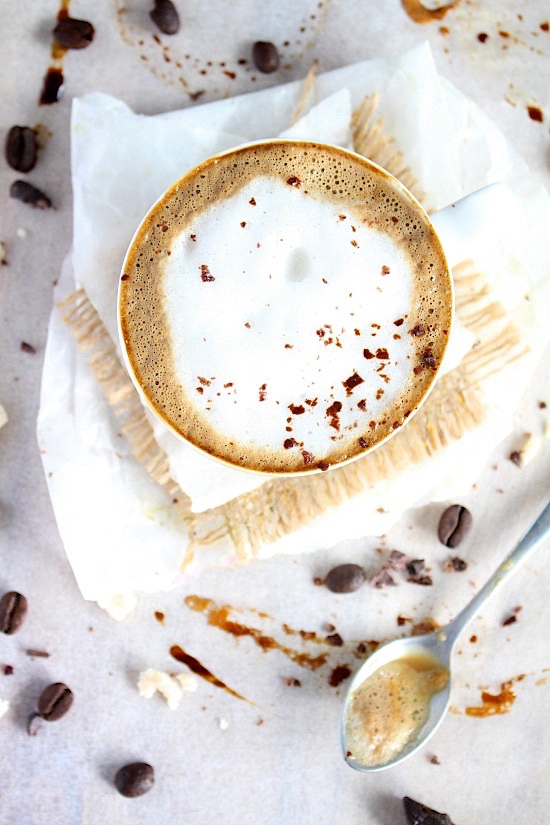 Creamy, Coconut {Bulletproof} Lattes - www.betterwithcake.com