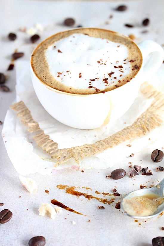 Creamy, Coconut {Bulletproof} Lattes - www.betterwithcake.com