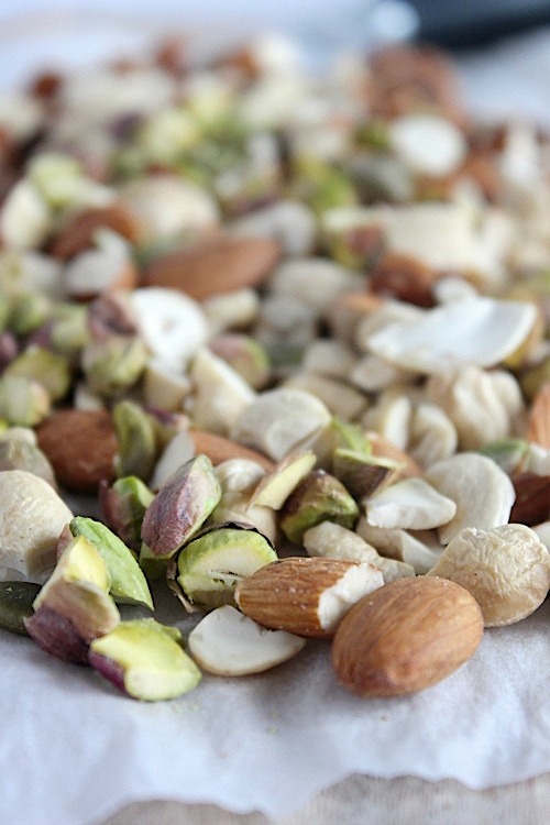 Pumpkin and Cranberry {Grain Free} "Granola" - Vegan, Dairy Free & Paleo Friendly - www.betterwithcake.com