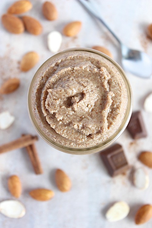 Chai Spiced Almond Butter {Vegan, Gluten Free & Paleo Friendly} - www.betterwithcake.com