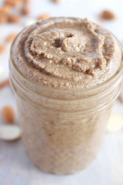 Chai Spiced Almond Butter {Vegan, Gluten Free & Paleo Friendly} - www.betterwithcake.com