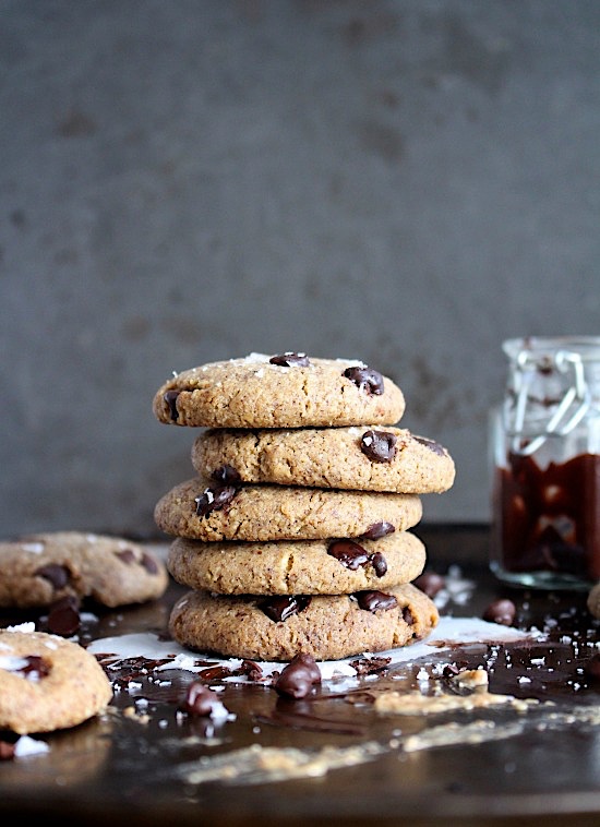 Soft Baked Choc Chip Almond Butter CookiesGluten Free - Dairy Free - Grain Free - Refined Sugar Free - Low Carb - Keto - Paleo - Vegan Friendly - www.betterwithcake.com