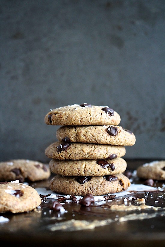 Soft Baked Choc Chip Almond Butter CookiesGluten Free - Dairy Free - Grain Free - Refined Sugar Free - Low Carb - Keto - Paleo - Vegan Friendly - www.betterwithcake.com