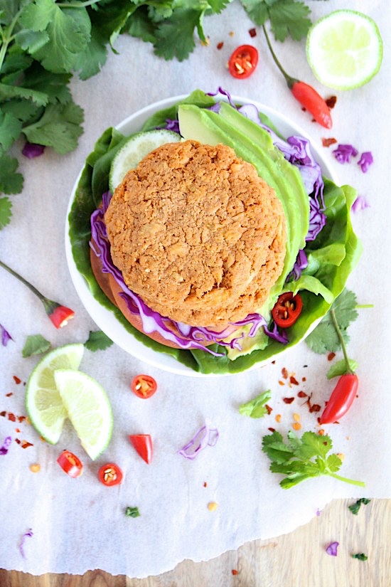 15 minute Smoked Paprika and Lime Salmon Burgers {Low Carb - Gluten Free - Dairy Free - Keto - Paleo} - www.betterwithcake.com