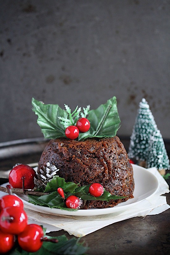 Traditional Christmas Pudding {Gluten Free - Dairy Free - Refined Sugar Free & Paleo Friendly} - www.betterwithcake.com