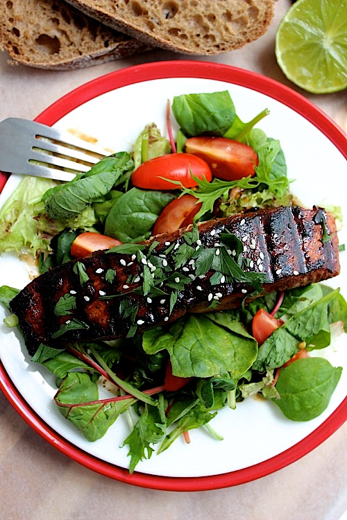 Simple Healthy Homemade Teriyaki Salmon