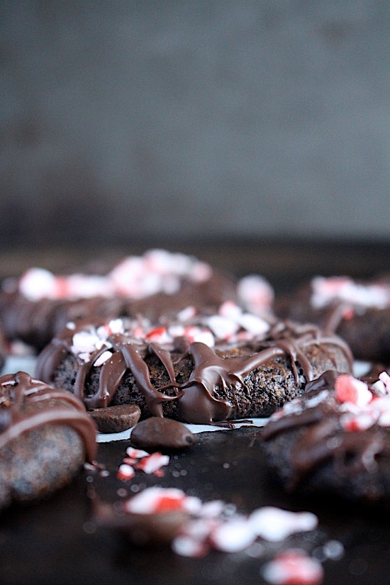 Flourless {EGG FREE} Dark Chocolate Peppermint Mocha Cookies {Gluten Free, Dairy Free, EGG FREE, Grain Free, Refined Sugar Free,Low Carb, Keto, Vegan & Paleo Friendly} - www.betterwithcake.com