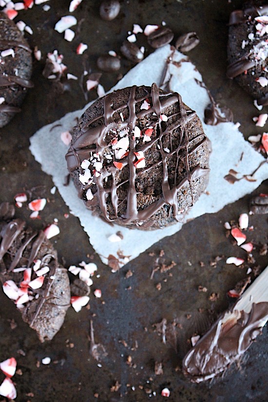 Flourless {EGG FREE} Dark Chocolate Peppermint Mocha Cookies {Gluten Free, Dairy Free, EGG FREE, Grain Free, Refined Sugar Free,Low Carb, Keto, Vegan & Paleo Friendly} - www.betterwithcake.com