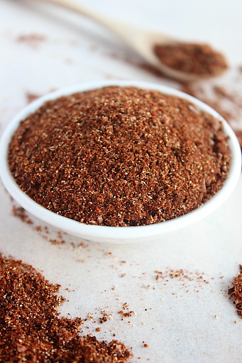 Healthy, Homemade Smoky BBQ Coffee Spice Rub {Vegan, Gluten Free & Paleo Friendly}