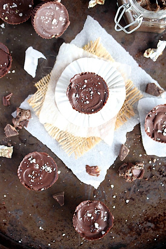 3 Ingredient, Dark Chocolate Hazelnut Cashew Butter Cups - {Sugar Free, Gluten Free, Dairy Free, Vegan, Keto & Paleo Friendly} - www.betterwithcake.com