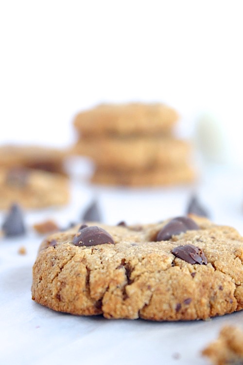 Classic Choc Chip Cookies {Gluten Free, Grain Free & Paleo Friendly} - www.betterwithcake.com