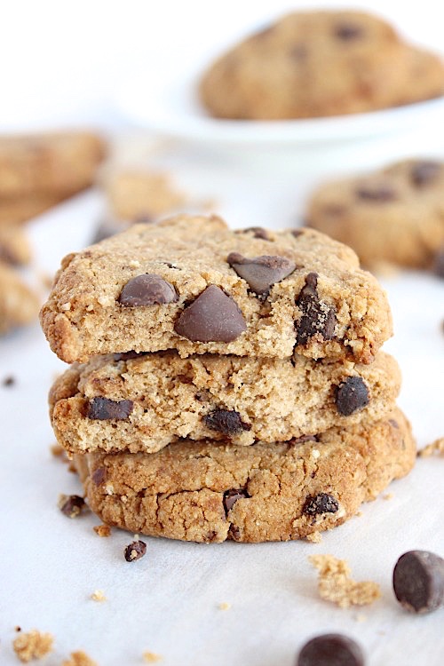 Classic Choc Chip Cookies {Gluten Free, Grain Free & Paleo Friendly} - www.betterwithcake.com