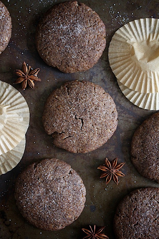 Healthy Soft and Chewy Gingerbread Cookies - Gluten Free - Dairy Free - Grain Free - Refined Sugar Free - Low Carb - Keto - Paleo - Vegan Friendly - www.betterwithcake.com