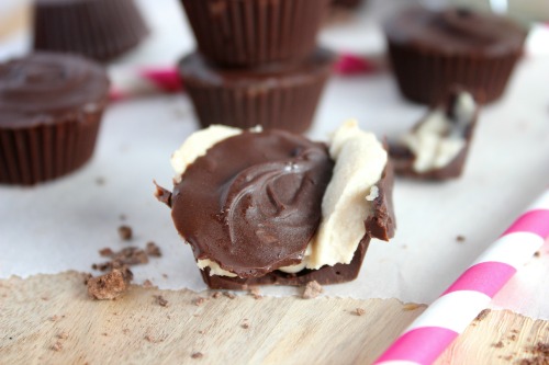 Dark Chocolate Vanilla {Cashew} Cream Cups