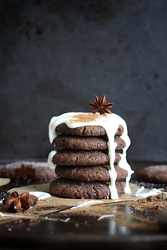 Healthy Soft and Chewy Gingerbread Cookies - Gluten Free - Dairy Free - Grain Free - Refined Sugar Free - Low Carb - Keto - Paleo - Vegan Friendly - www.betterwithcake.com