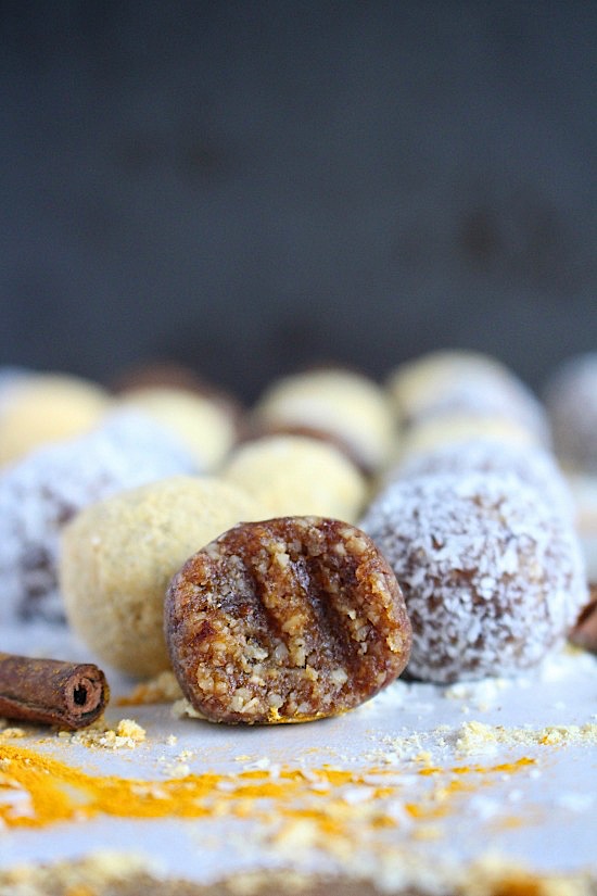 {DATE FREE} Apricot & Coconut Bliss Bites - Vegan - Gluten Free - Refined Sugar Free - Dairy Free - Grain Free - Keto - Paleo - www.betterwithcake.com 