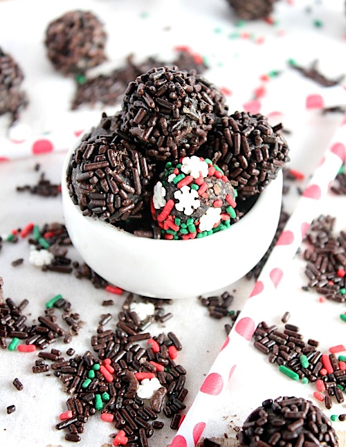 Choc Fudge “Rum” Balls