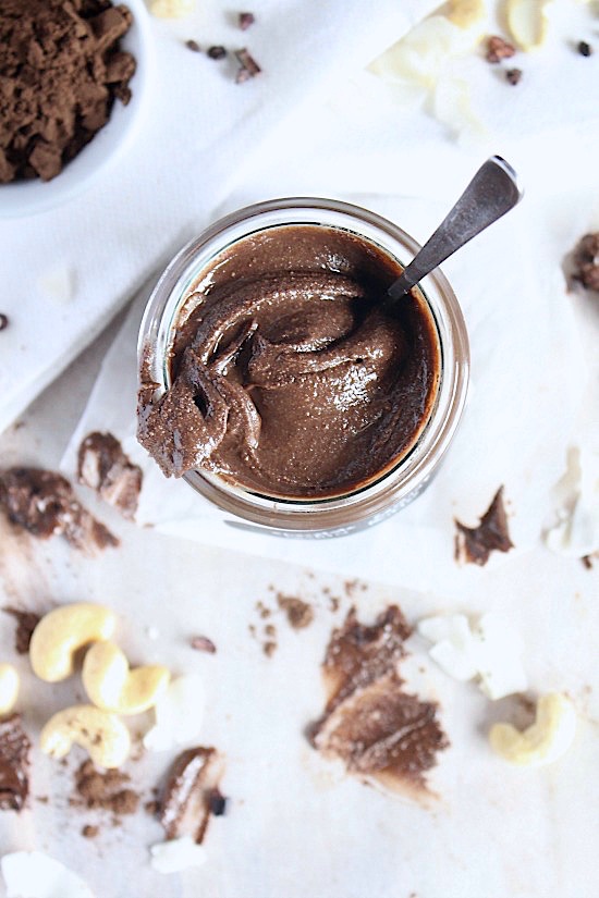 Chocolate Coconut Cashew Butter {Dairy Free – Sugar Free – Whole30 – Vegan – Keto – Paleo}