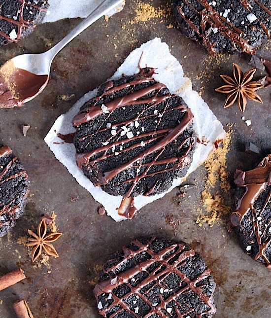 Single Serve Cinnamon Spiced Double Chocolate Cookies