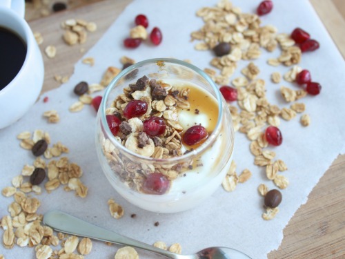 Espresso, Vanilla and Hazelnut Granola