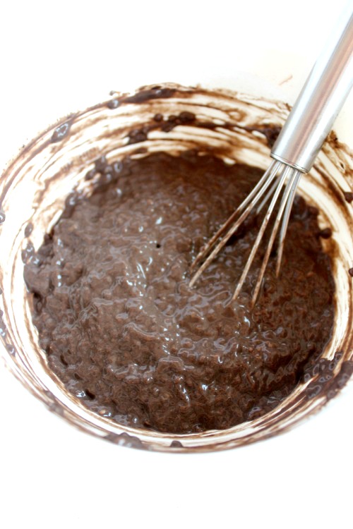 Whipped Espresso Choc Chip Chia Pudding {Vegan, Dairy Free & Paleo Friendly}