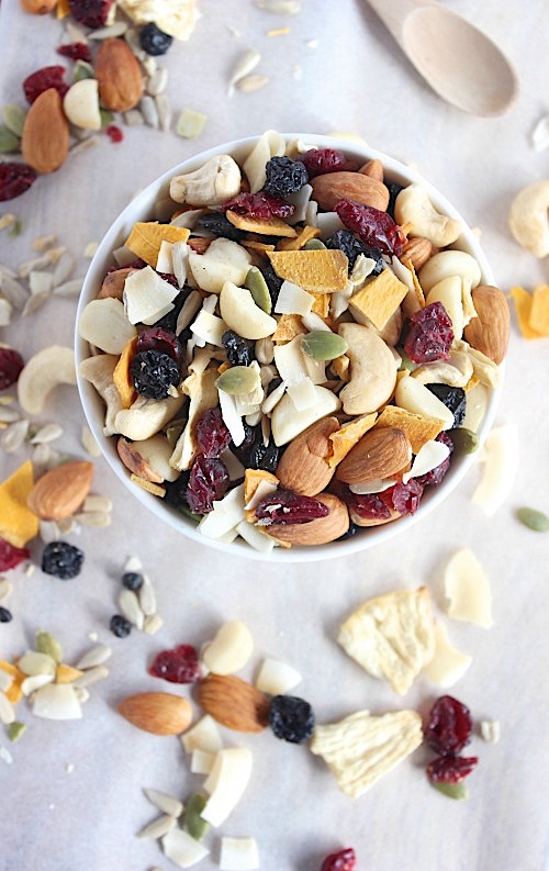 Healthy, Homemade Tropical Trail Mix {Vegan, Gluten Free & Paleo Friendly} - www.betterwithcake.com