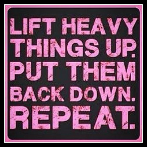Lift Heavy & Repeat - www.betterwithcake.com