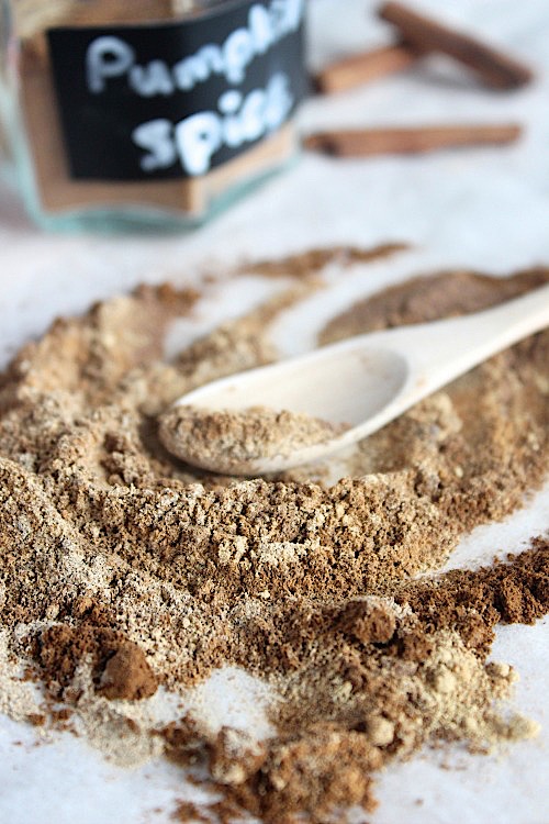 Healthy, Homemade Pumpkin Spiced Almond Butter {Vegan, Gluten Free & Paleo Friendly} - www.betterwithcake.com