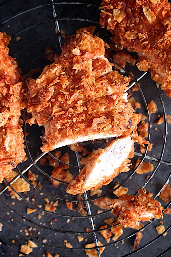 Crisp & Crunchy {Baked} Firecracker Chicken Tacos - Gluten Free - Dairy Free - Grain Free - Paleo - www.betterwithcake.com