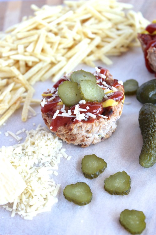 Cheeseburger Meatloaf Muffins