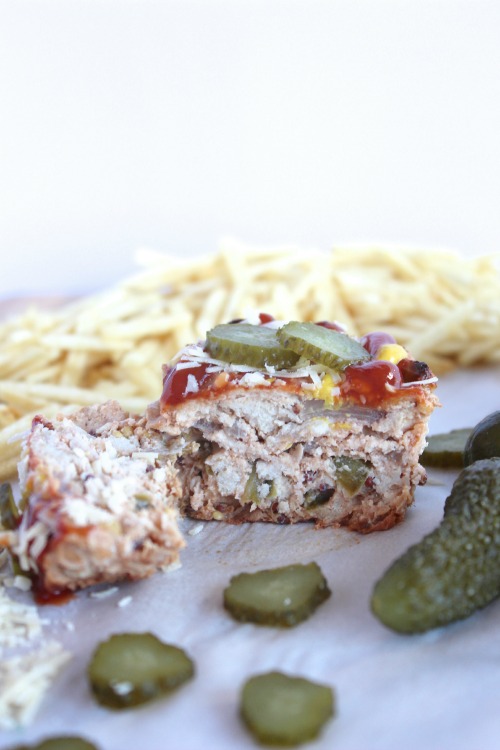 Cheeseburger Meatloaf Muffins