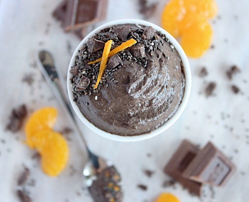 Chocolate Orange Chia Pudding {Vegan, Gluten Free & Paleo Friendly} - www.betterwithcake.com