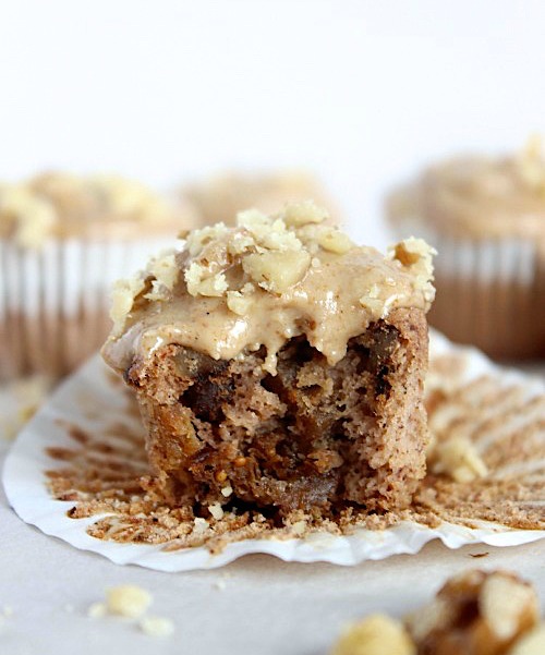 Banana, Fig & Walnut Muffins – {Gluten Free, Dairy Free, Grain Free & Paleo Friendly}