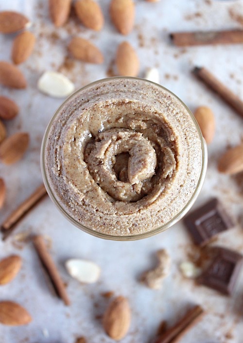 Healthy, Homemade Pumpkin Spiced Almond Butter {Vegan, Gluten Free & Paleo Friendly}