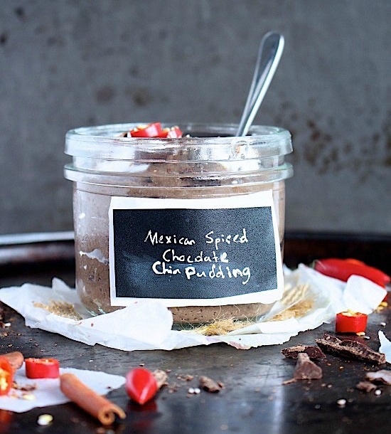 Mexican Spiced Chocolate Chia Pudding {Vegan – Sugar Free – Low Carb – Gluten Free – Dairy Free – Keto – Paleo}