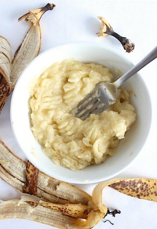 Single Serve, Choc Chip Banana Bread Blondie {EGG FREE - Gluten Free - Dairy Free - Refined Sugar Free -Vegan - Paleo} - www.betterwithcake.com