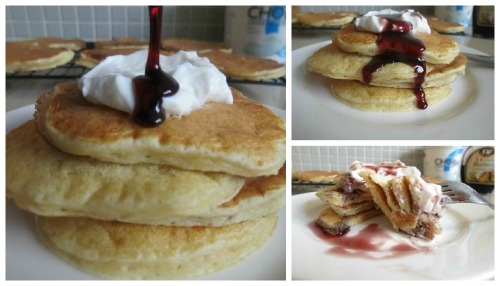 Edna Mae’s Sour Cream Pancakes