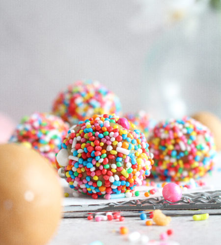 Birthday Cake Protein Bites!