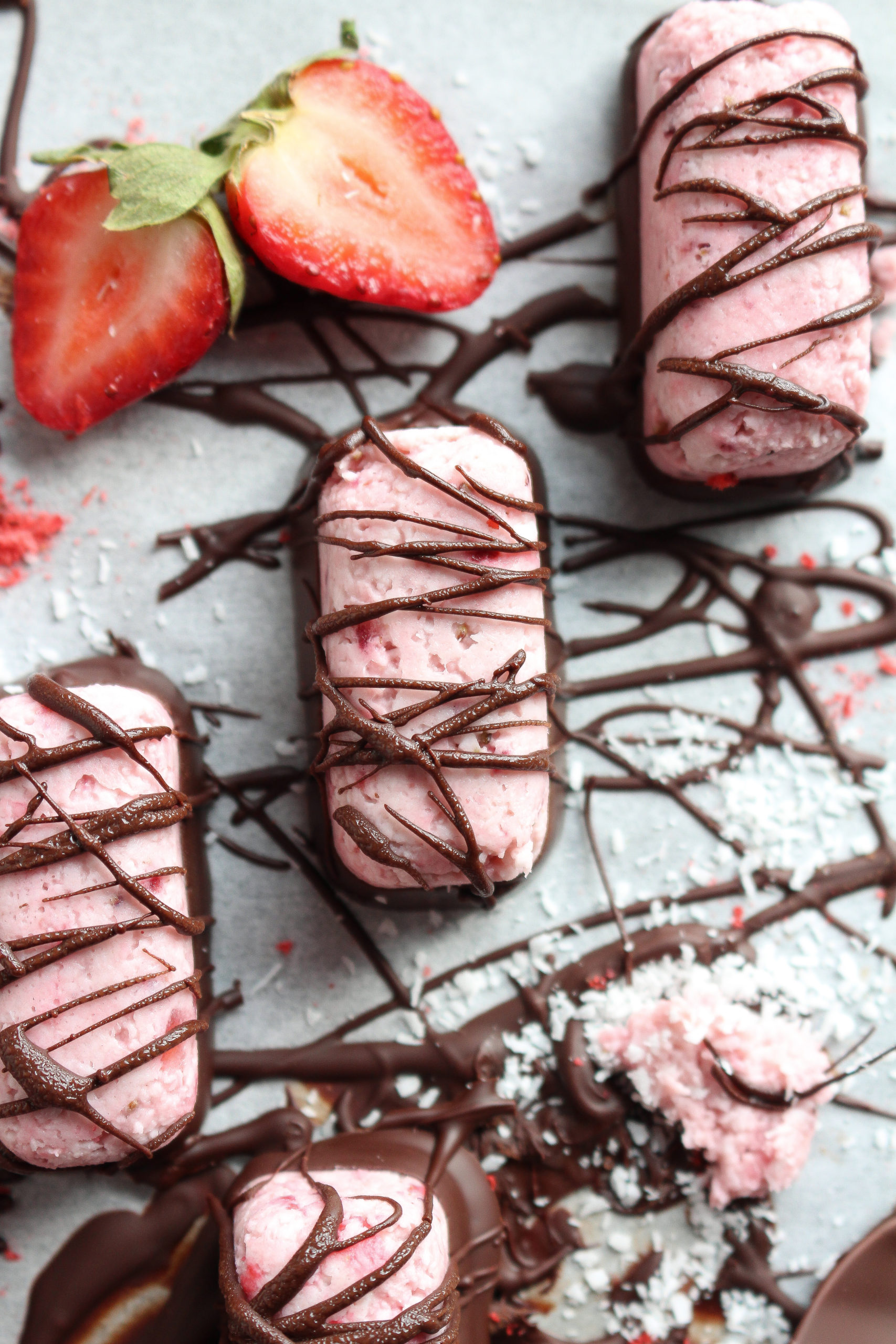 Strawberry Bounty Bites + a FREE healthy recipe e-book!