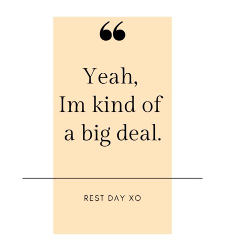 Fit Friday Fun – The importance of rest + a little confession . . .