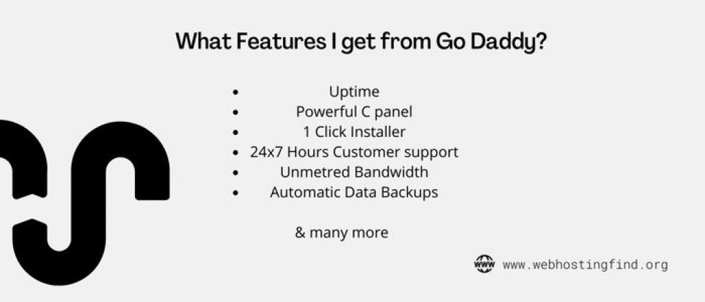 What Features I get From GoDaddy?