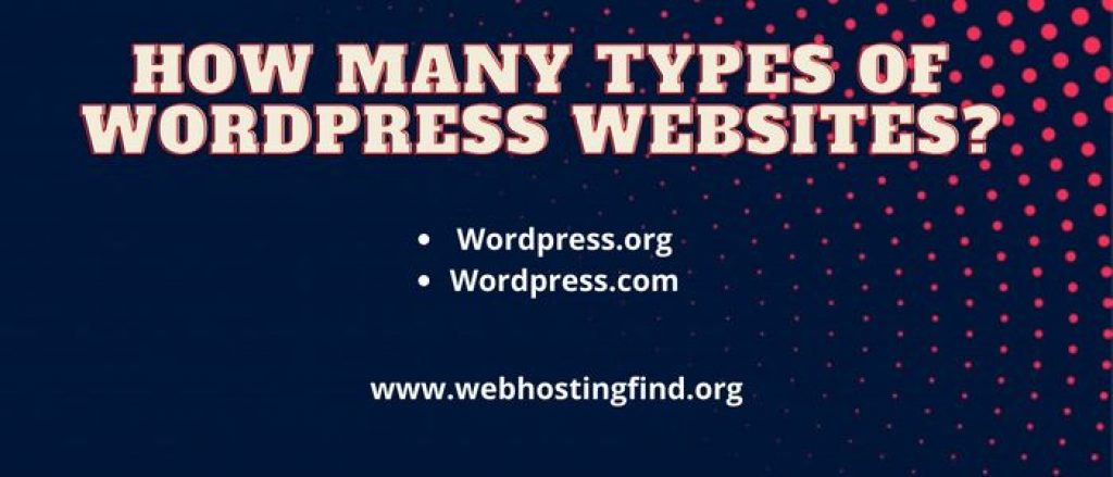 How Many Types of WordPress website